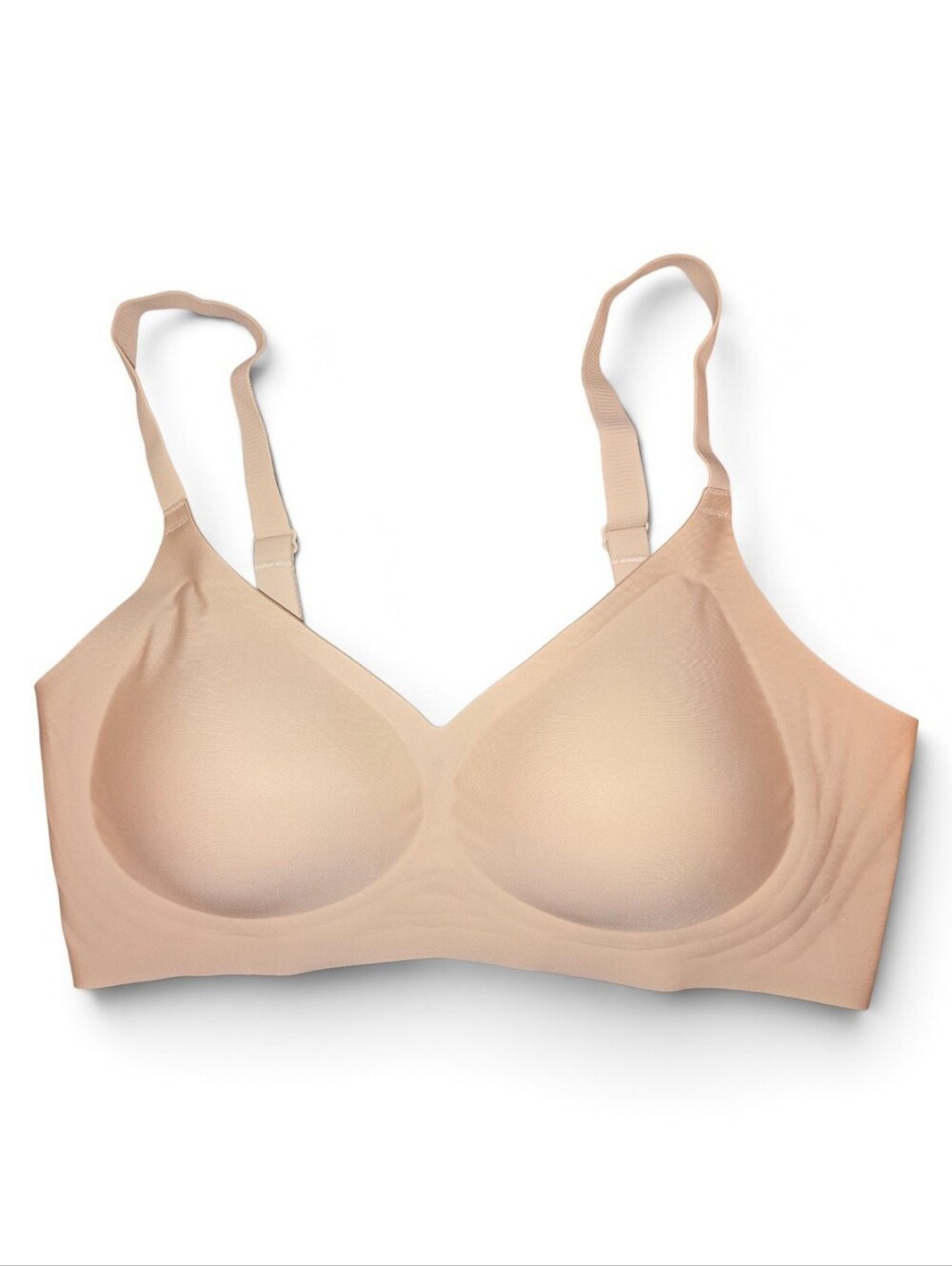 Women's Shecurve Wireless Seamless Jelly Bra Nude Biege Medium